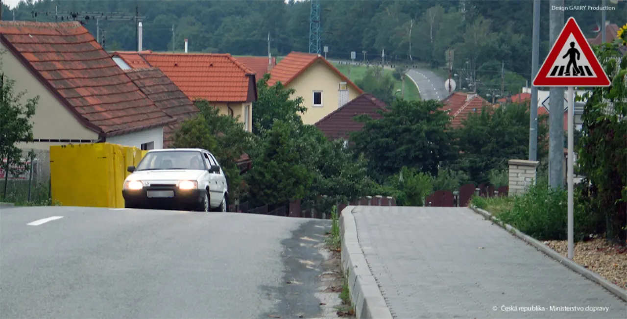 Značka A 11 Přechod pro chodce