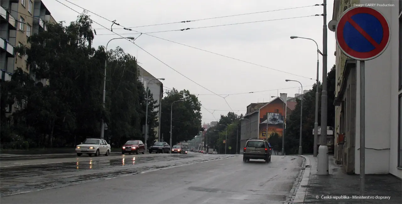 Značka B 29 Zákaz stání