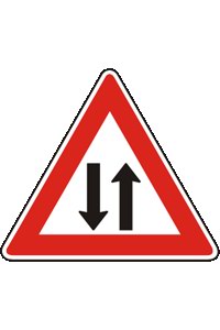 Značka A 9 Provoz v obou směrech