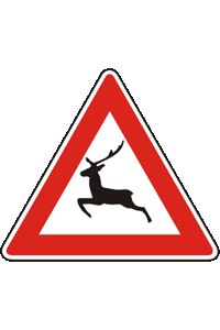 Značka A 14 Zvěř