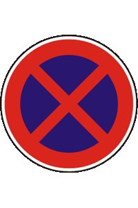 Značka B 28 Zákaz zastavení