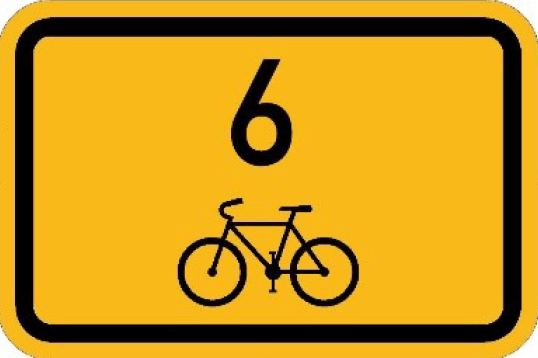 Značka IS 21a IS 21b IS 21c Směrová tabulka pro cyklisty (přímo, vlevo nebo vpravo)